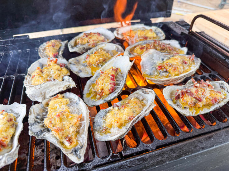 Searing oyster