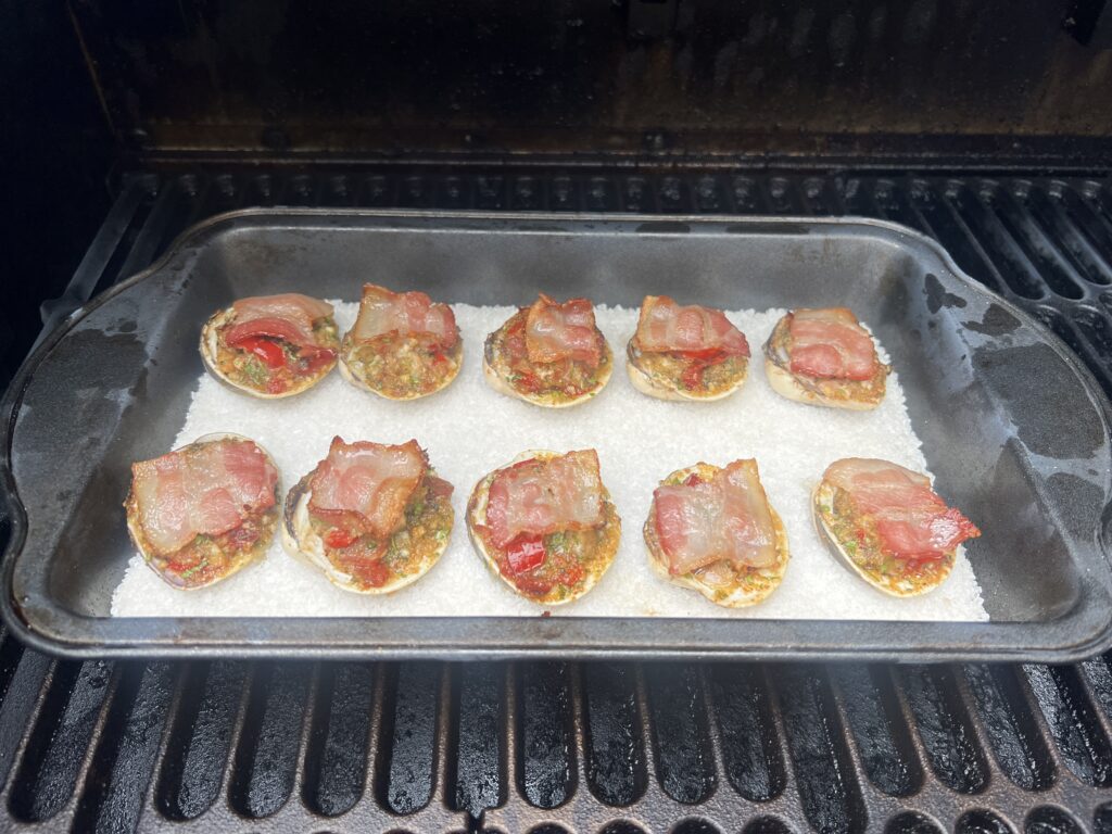 Bacon cooked 