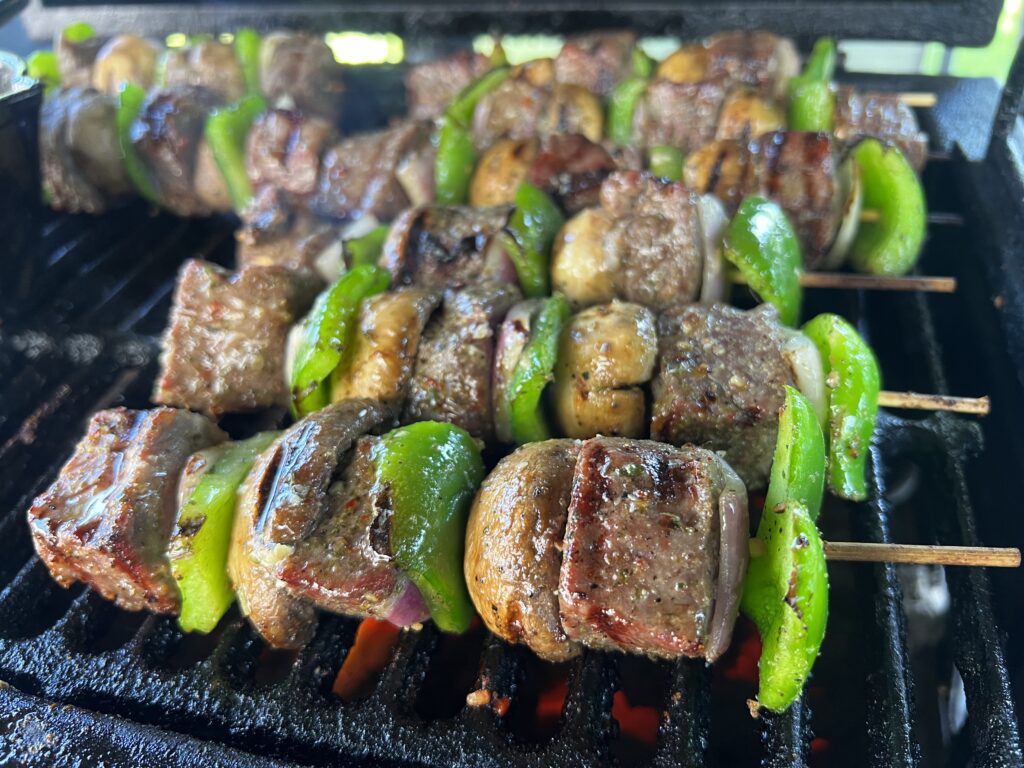 BBQing