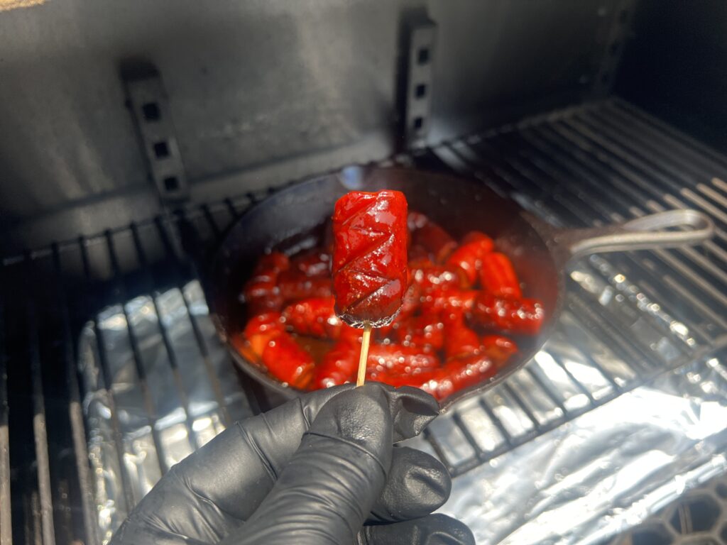Hot dog Burnt Ends