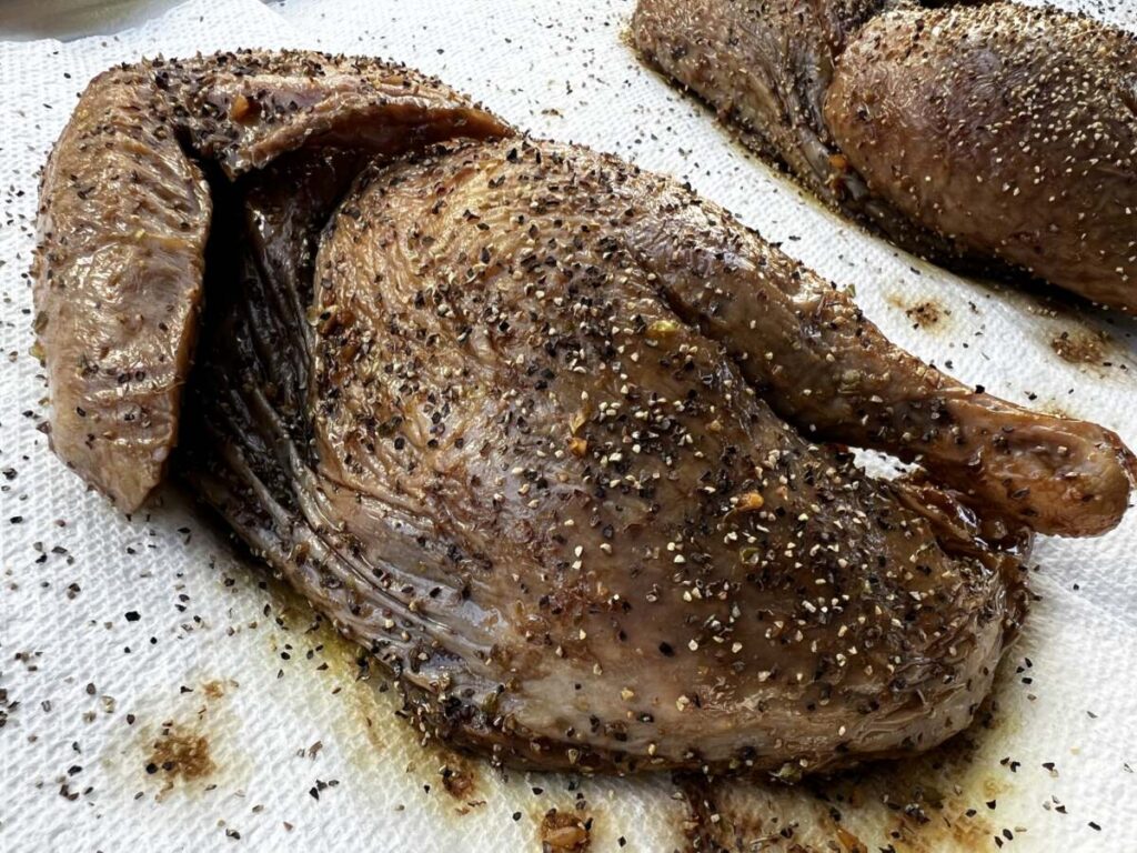 Peppered