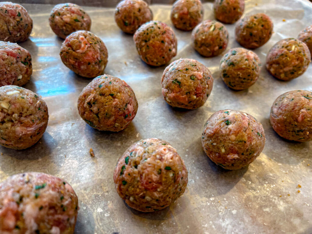 Formed balls 