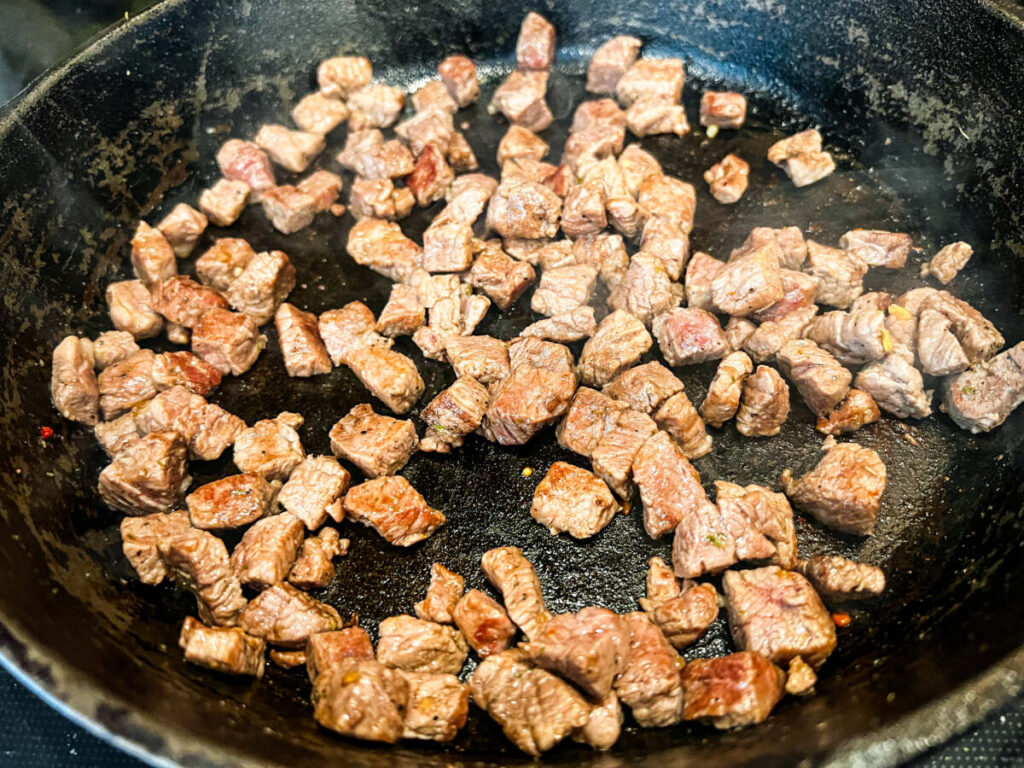 Steak bites