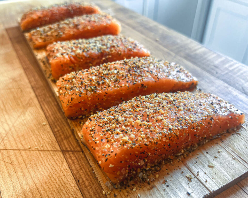 Seasoned Salmon 