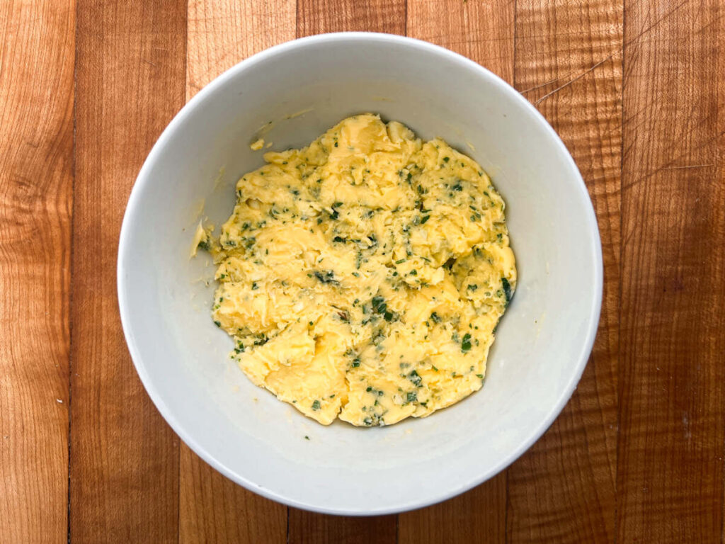 Finishing butter 