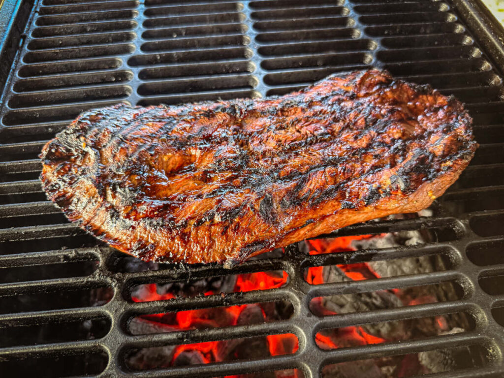 Grilled steak 