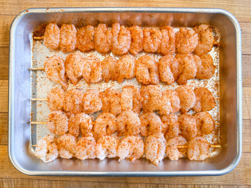 Seasoned seafood 
