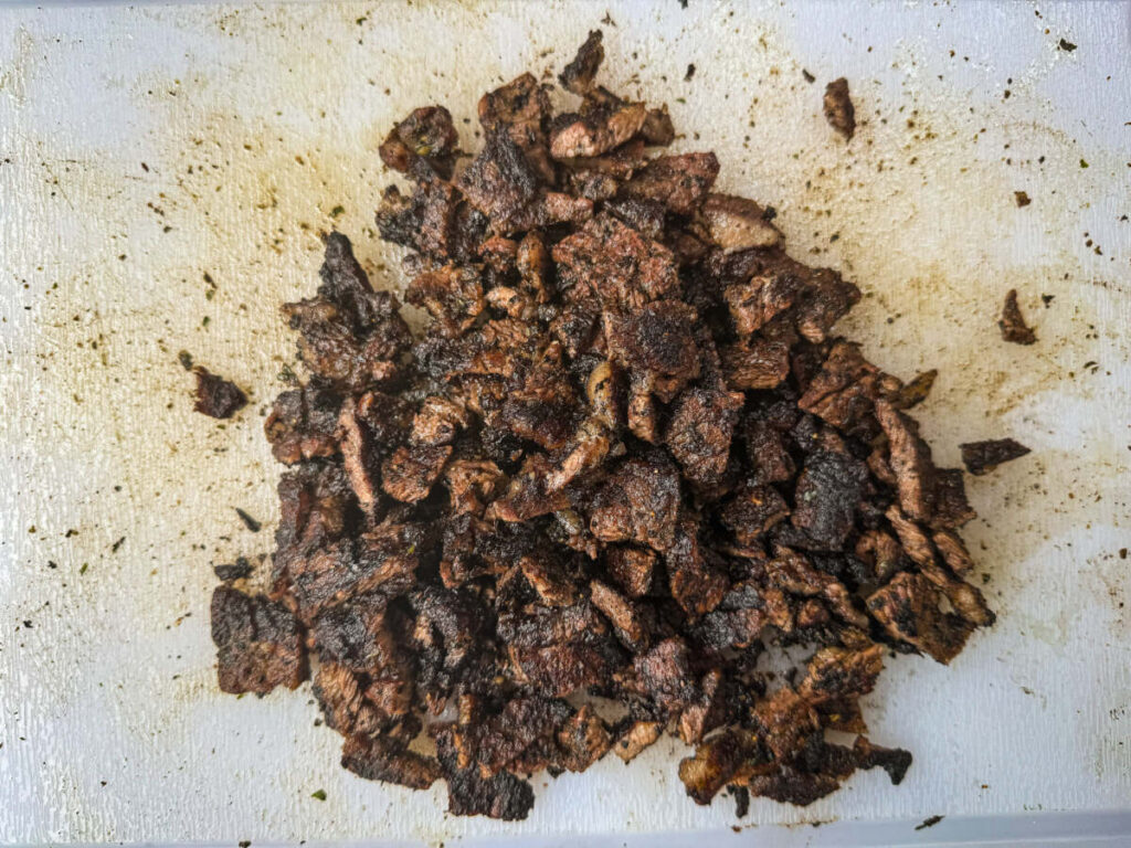 Chopped beef 